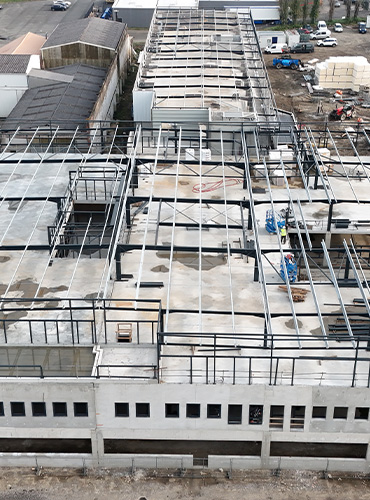 Calcul de charpente métallique neuve