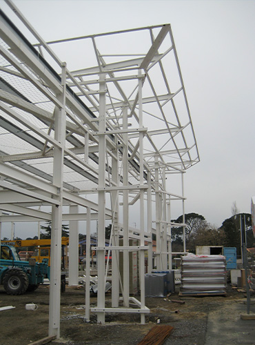 Diagnostic charpente métallique structure existante